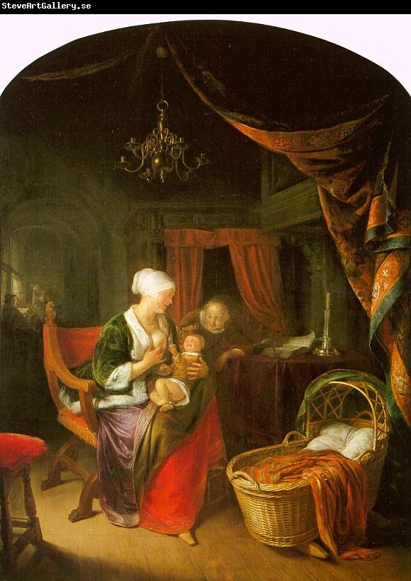 Gerrit Dou The Young Mother